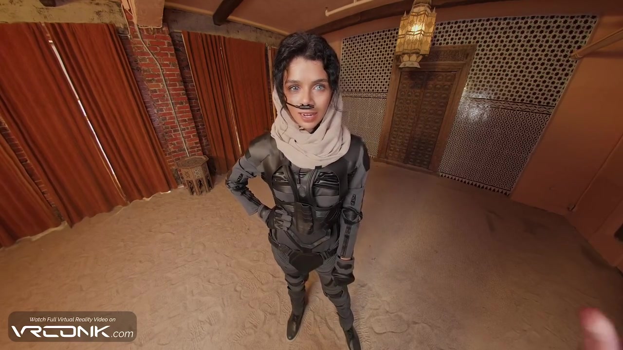 Brunette Chani In Uniform Rides Atreides Huge Cock In Dune Cosplay Parody Pt.1 With Harley Haze And Vr Porn