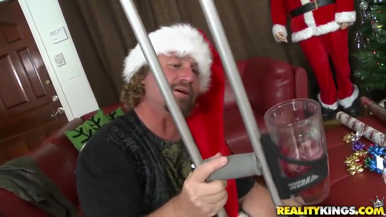 Pretty milfs are hunted on the Christmas Eve