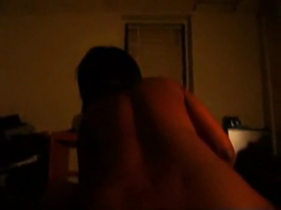 Homemade video of a black couple having rough sex