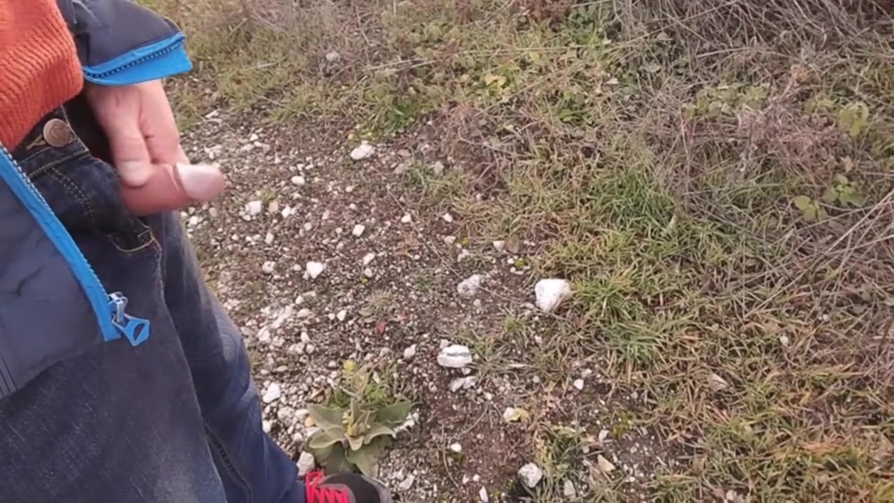 Drinking Beer And Peeing Outdoor 60fps
