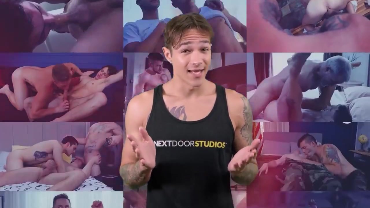 Tony Genius And Theo Brady - Horny Twink Rails Muscly Big Black Dick At Gym
