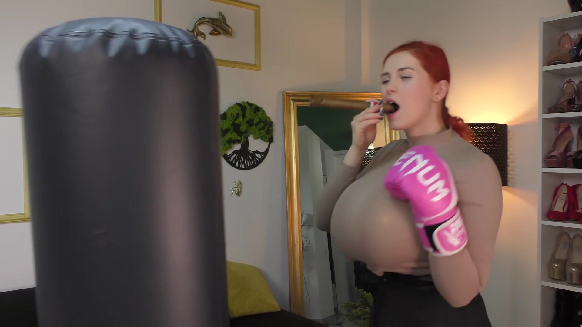 Boxing And Tough Talk - Alexsis Faye