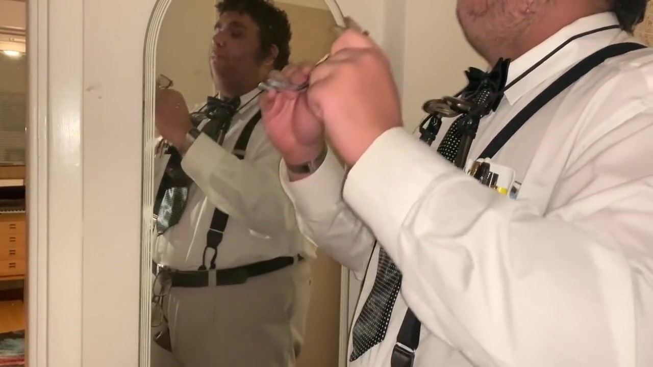 Nerd In His True Form Admiring Himself