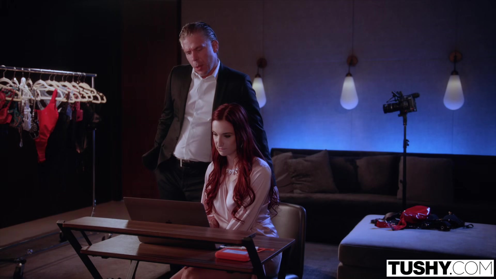 TUSHY Anal-obsessed April takes on special job for her boss