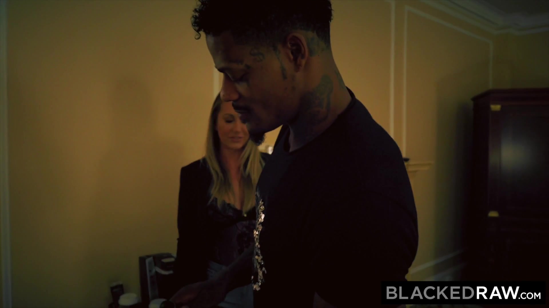 BLACKEDRAW Out Of Town Girlfriend Cheats With BBC After Fighting With BF