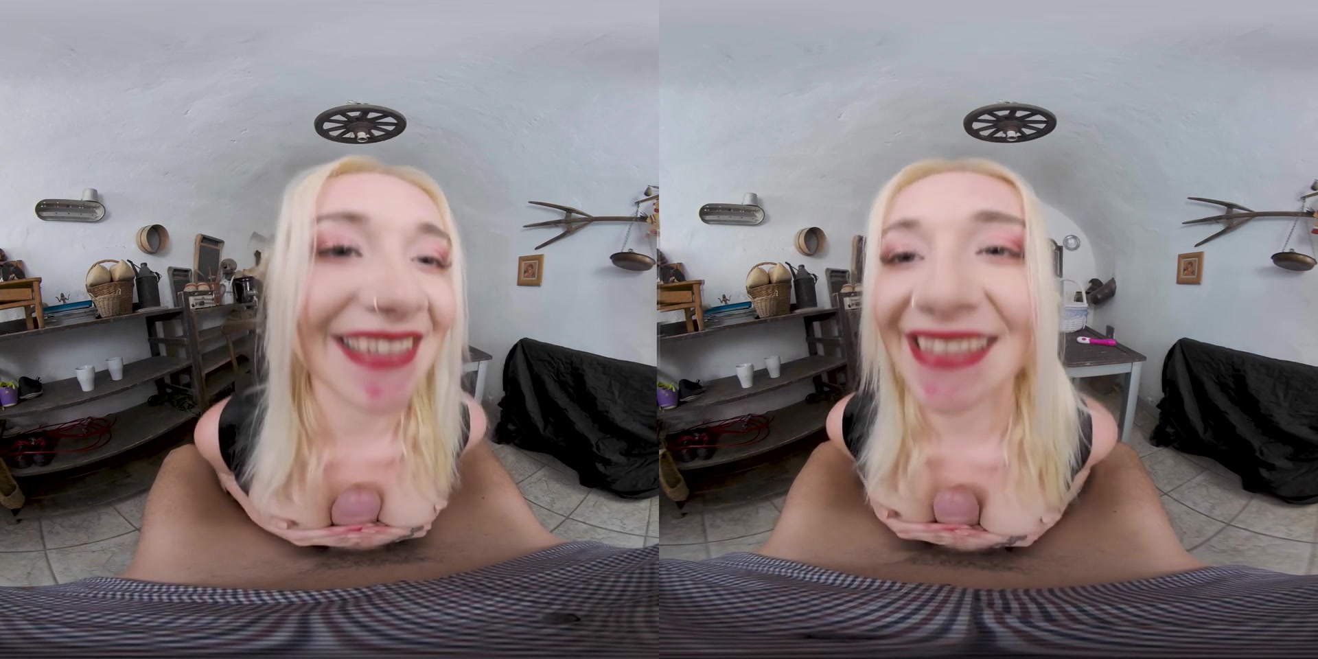 Marilyn Sugar in Little Red Riding Hood: Time to Ride That Lumber Cock! VR Porn Video - VRBangers
