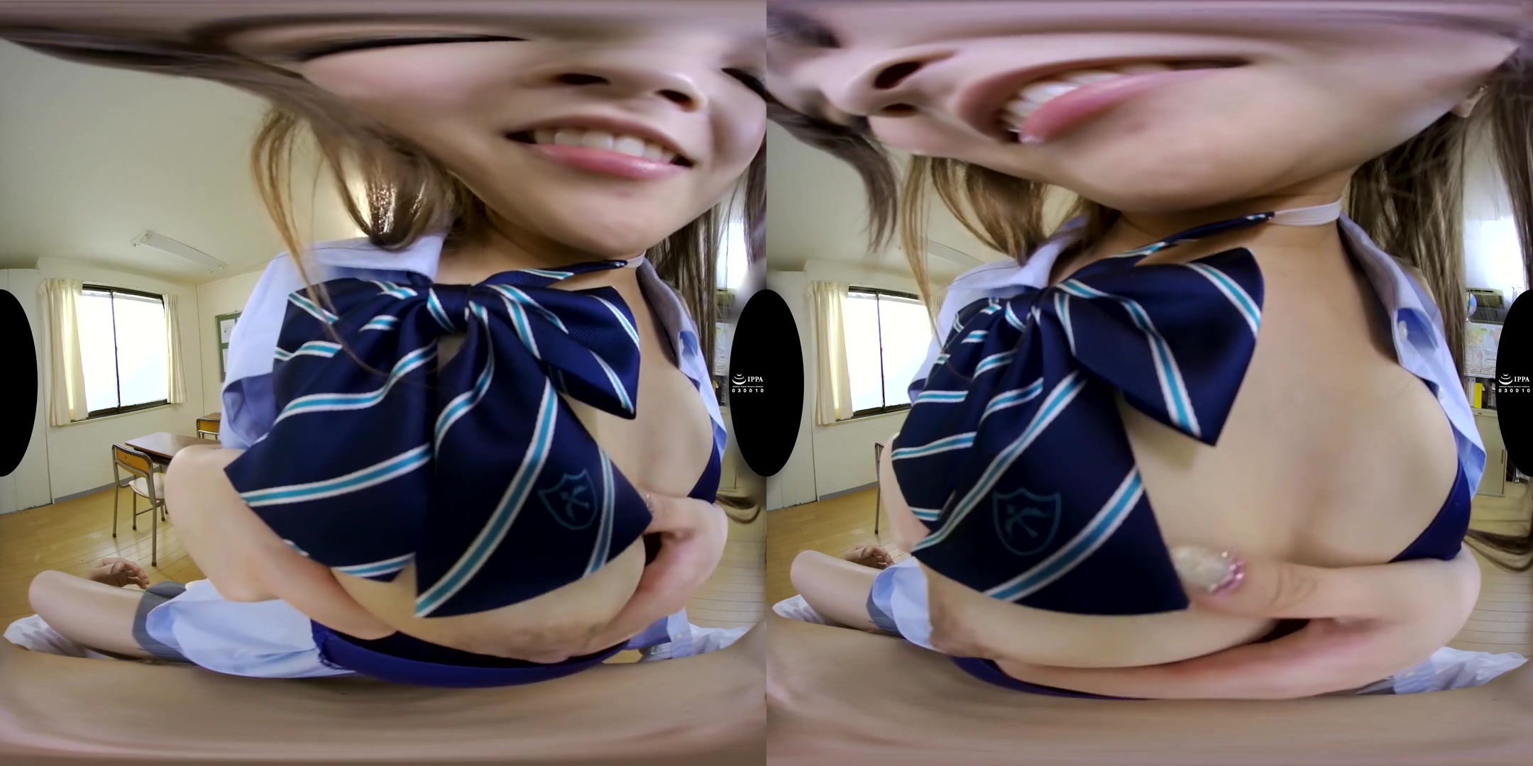 Reira Hazuki in Reira Hazuki Nonstop Kissing and Licking Gyaru 2 - WAAPVR