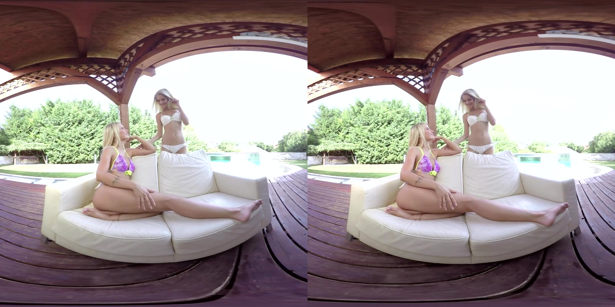 Monique Woods & Aicha Lark in Best Of Friends - SexBabesVR