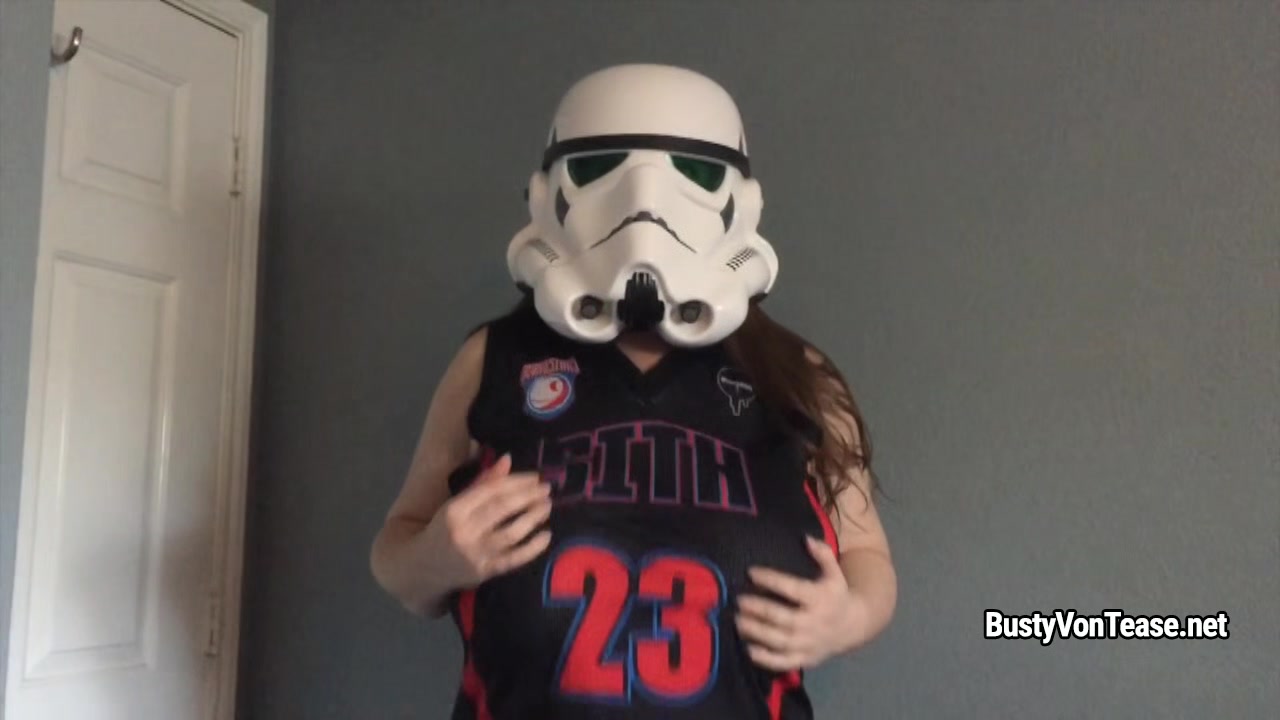 Busty Von Tease - Stormtrooper Blowjob