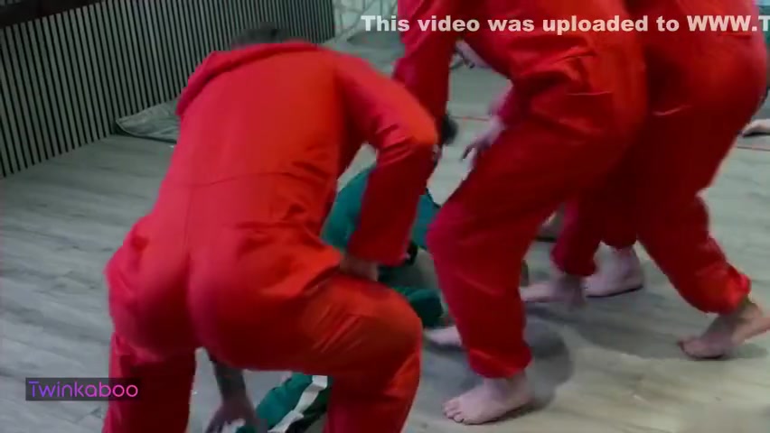 Group Of 9 Twinks Loves Playing A Horny Game In Boy Orgy