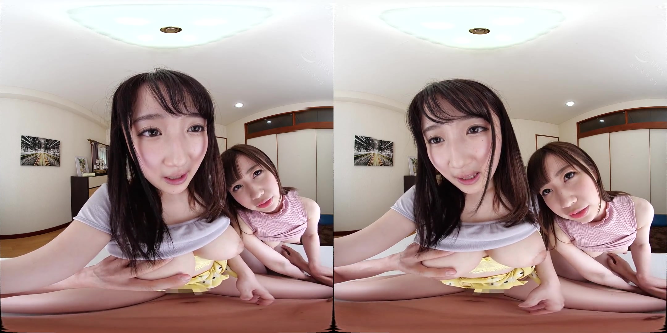 Rookie, Busty Callgirl with Her Sex Professor MFF Threesome; JAV Threesome with two Hot Idols