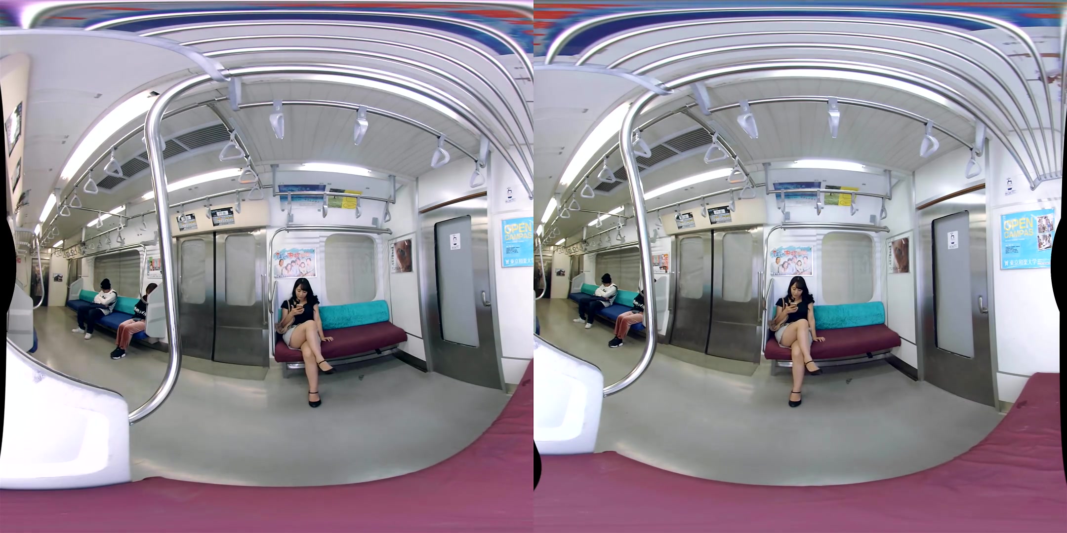 Yuri Hamada The Girl I Met on the Train Happens to be My Naughty Coworker - FANTASTICA