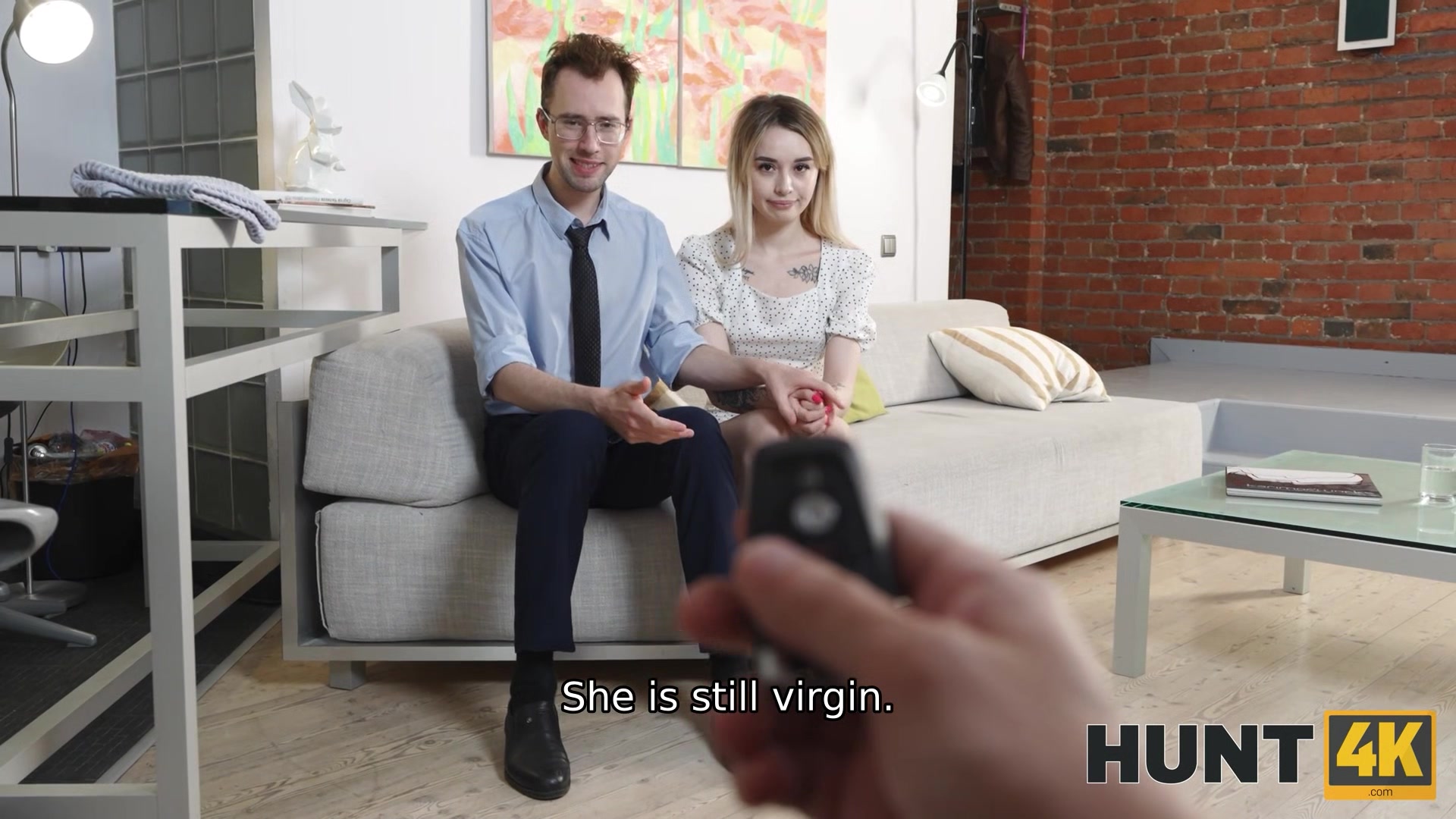 HUNT4K. Virgin Preferred Anal and Car