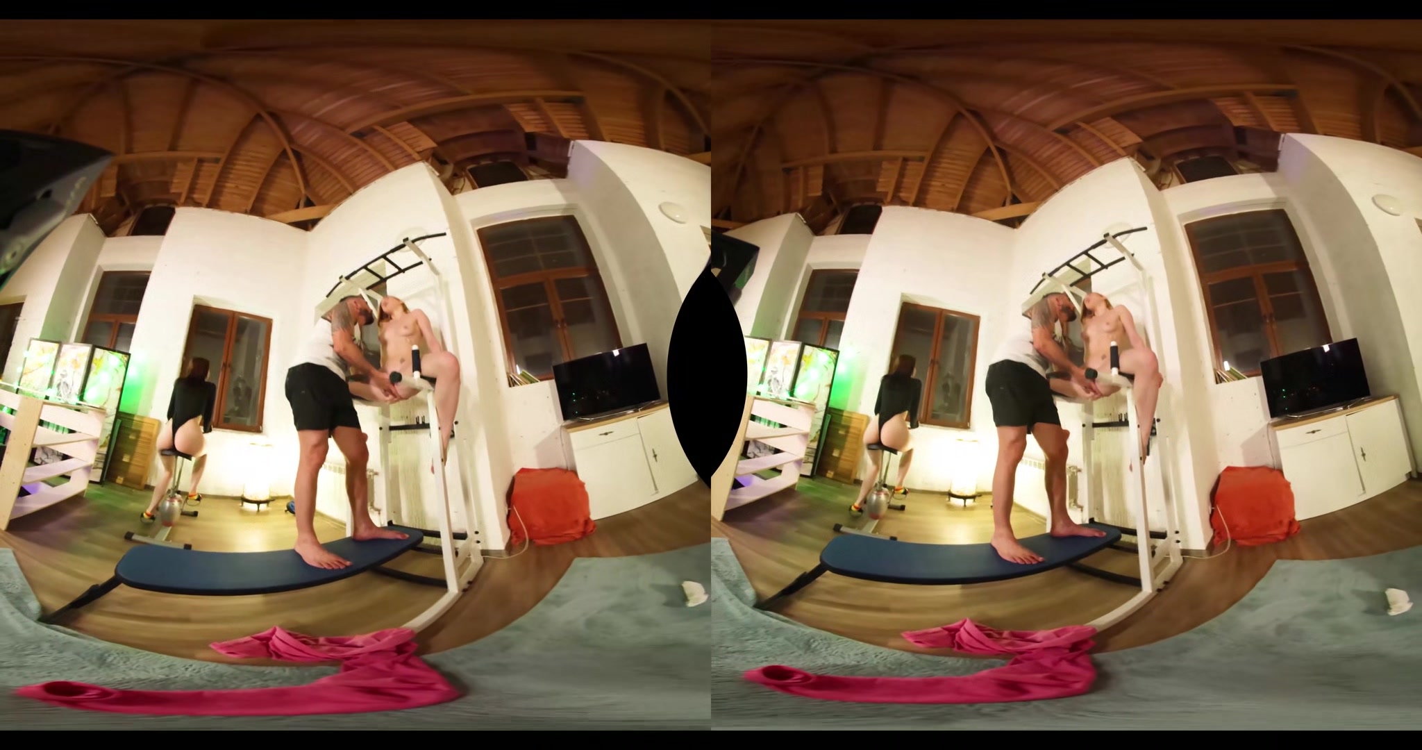 Cheeky Trainer 2 (Two Students In Threesome)