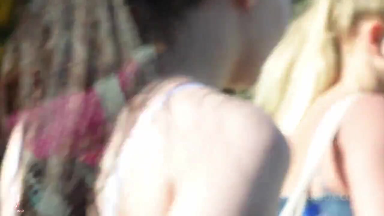Three girls do strange things on the lake; fisting party - AnalVids