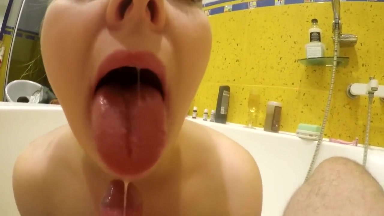 DeNata - Self Sucking and Bath Footjob