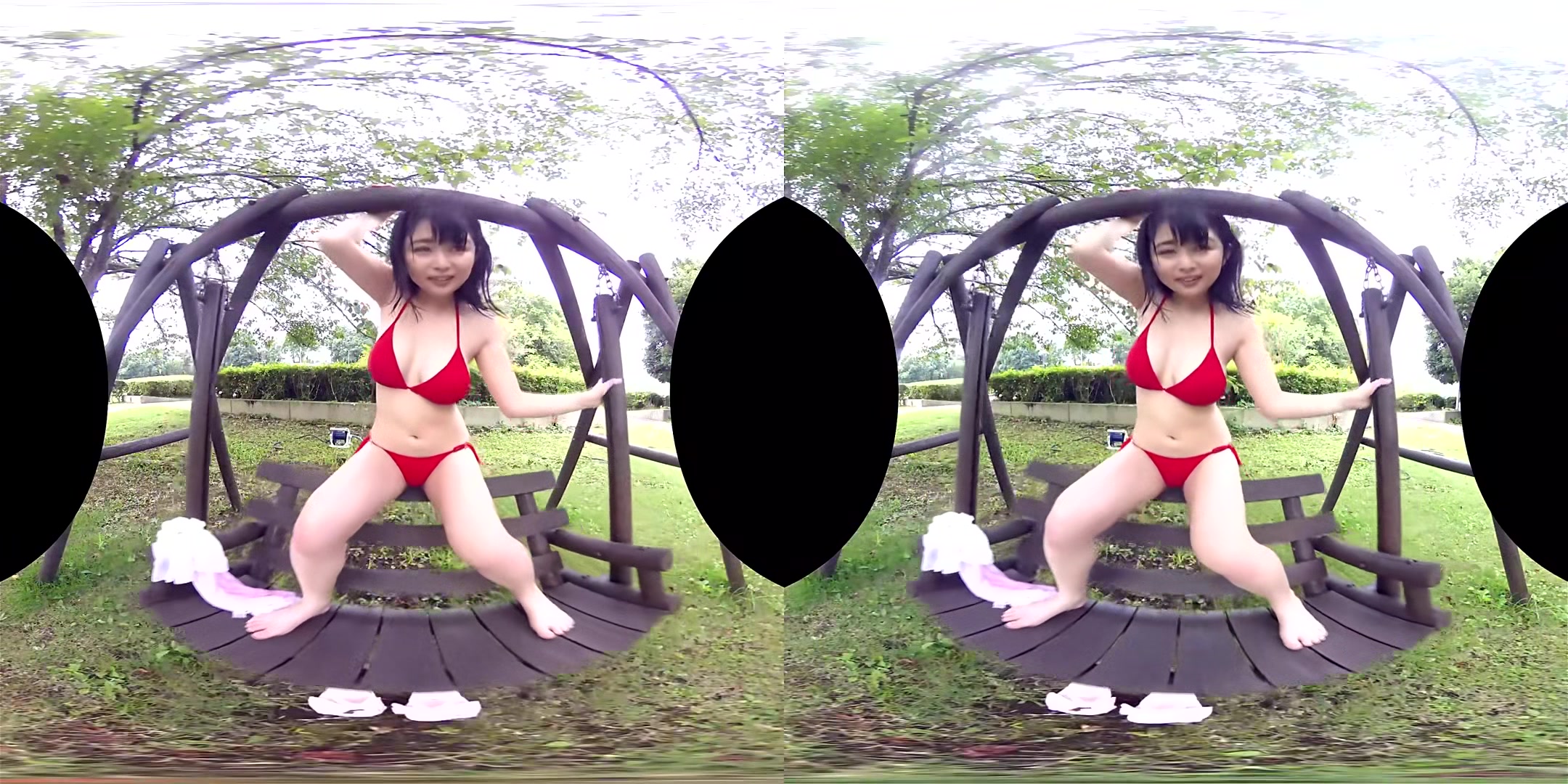 Wet Shirt Reveals Perfect Voluptuous Body - Big Tits Bikini Asian Wet Tshirt