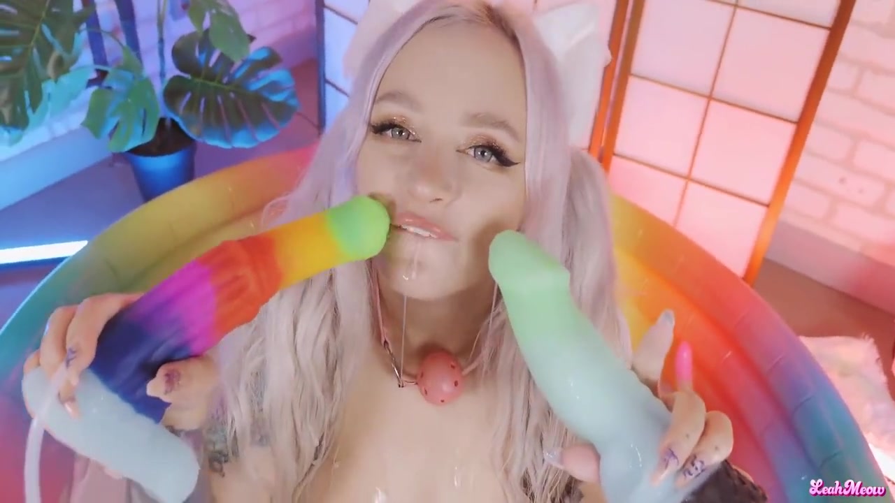Leah Meow In Pool Full Of Sperm 6 Min