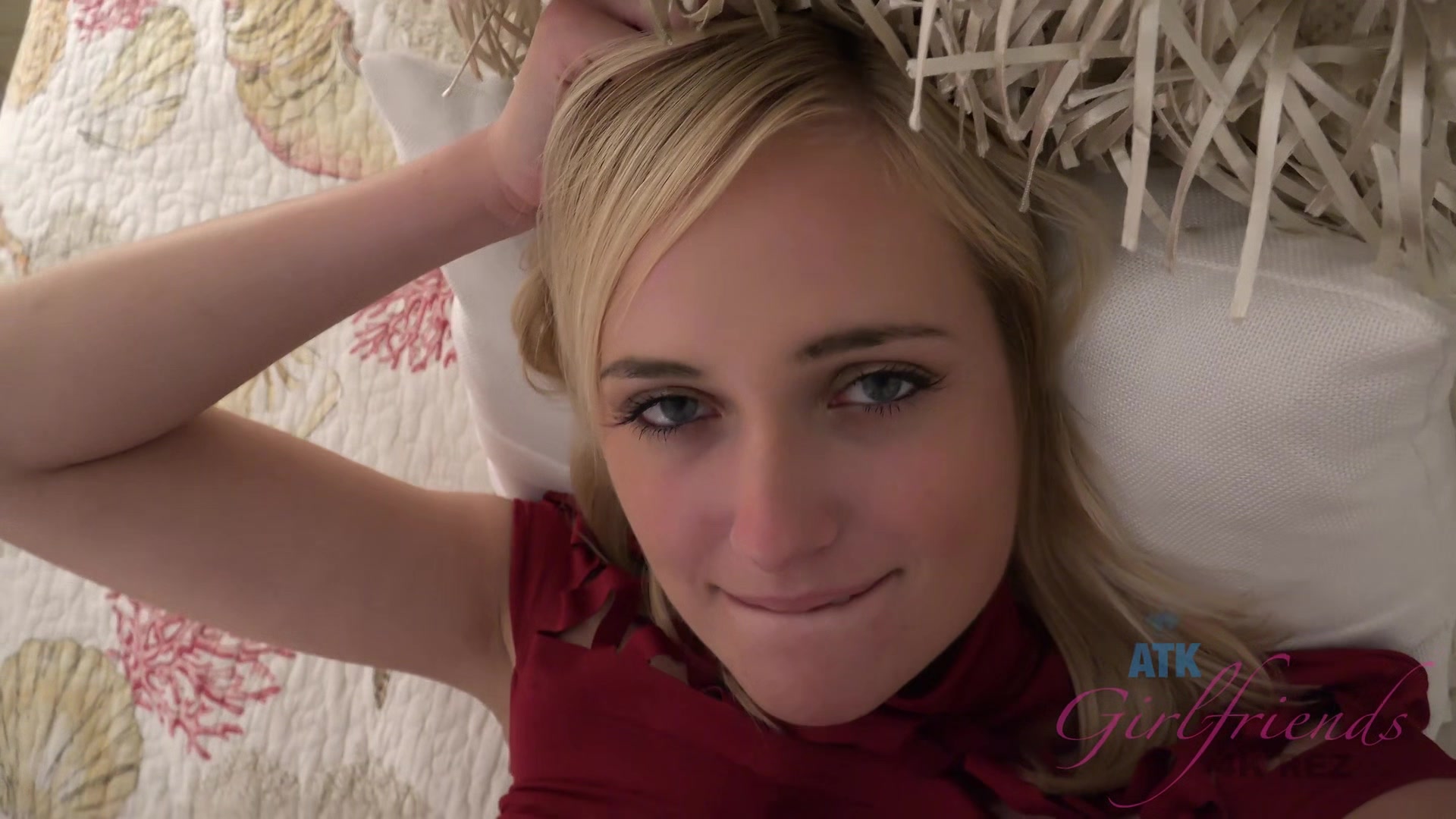 She Grabs On Tightly To The Sheets When You Fuck Her Doggy Style