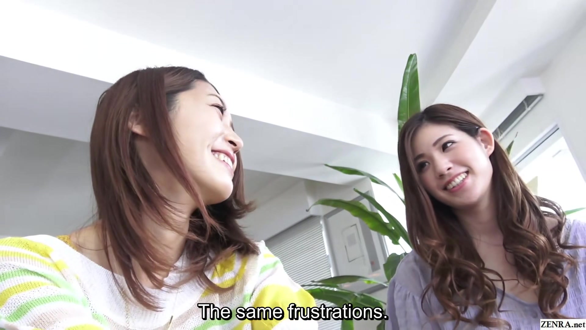 Interviewing a pair of Japanese wives before having sex with them