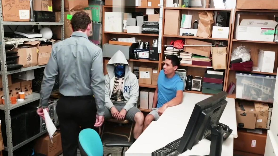 YoungPerps - Masked Perp gets fucked raw in tag team
