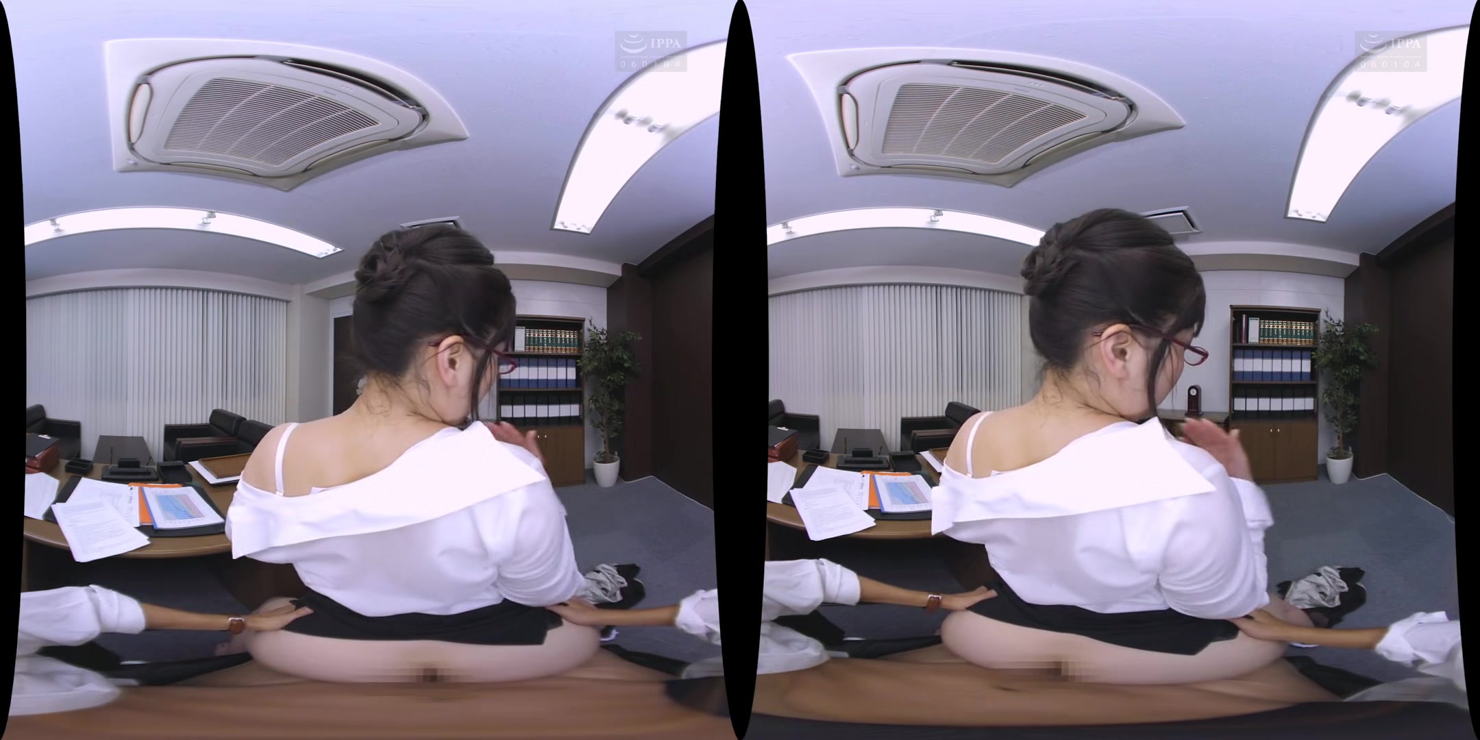 Workplace Affair: The Boss and I Are Alone; Busty Japanese Secretary Fucked