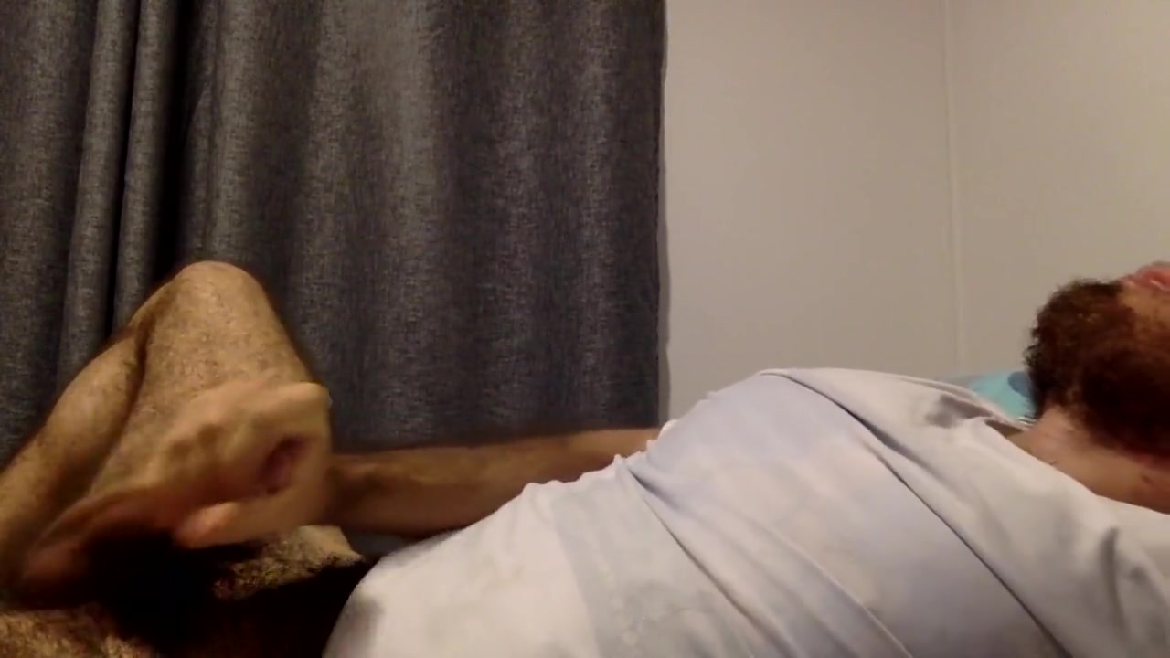 Hairy Latin Guy Cum All Over His Body