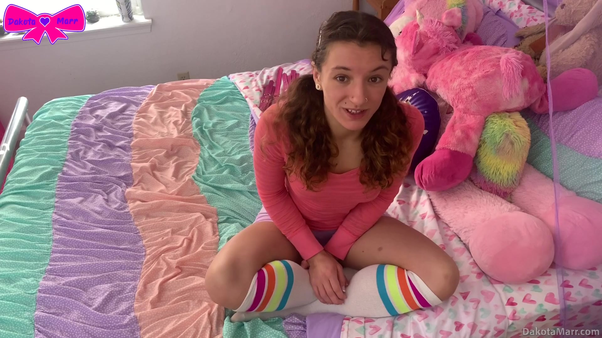 Self Bondage Struggle For Step daddy - Dakota Marr