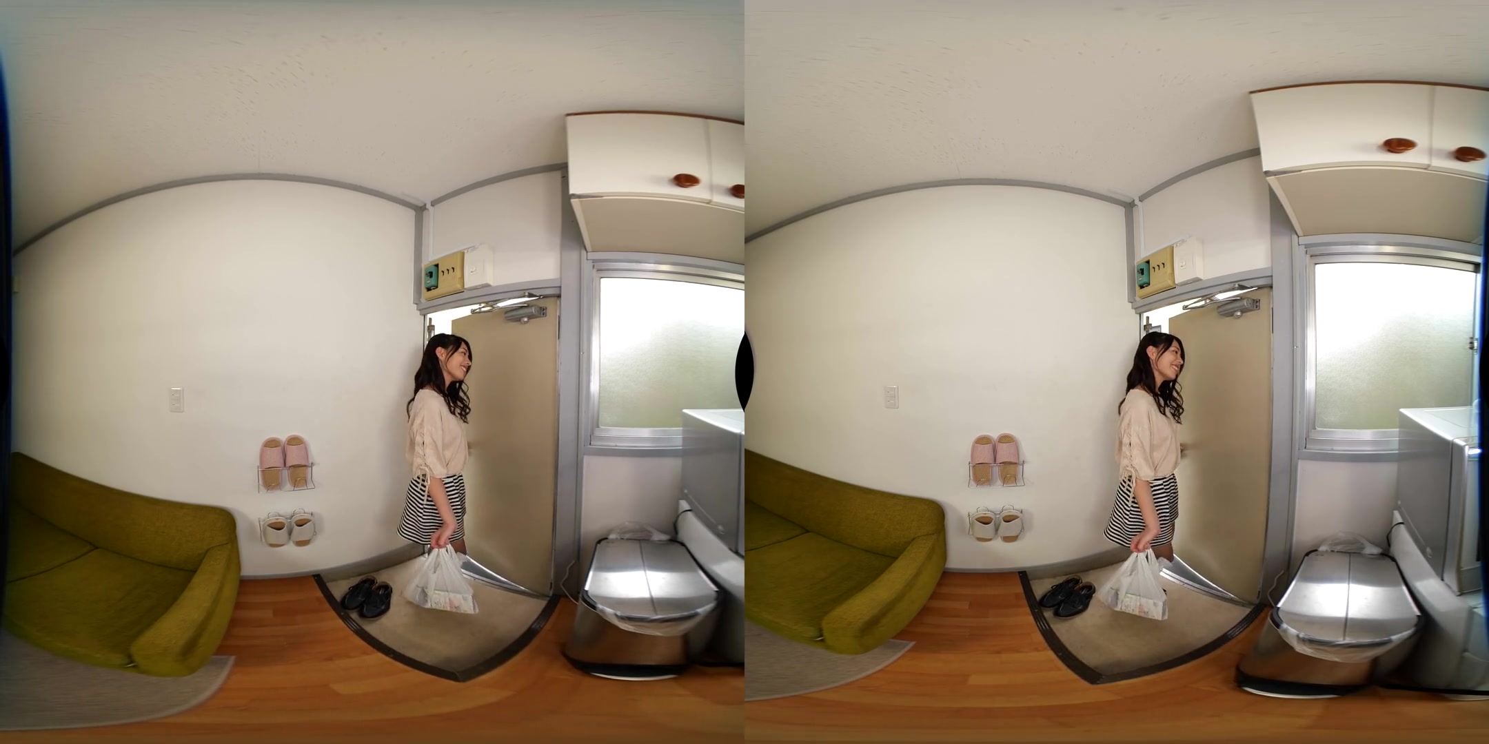 Apartment Days! Chiaki Narumi Act 2; Hot and Sexy JAV Idol as your Virtual Girlfriend in a Non-Nude VR video