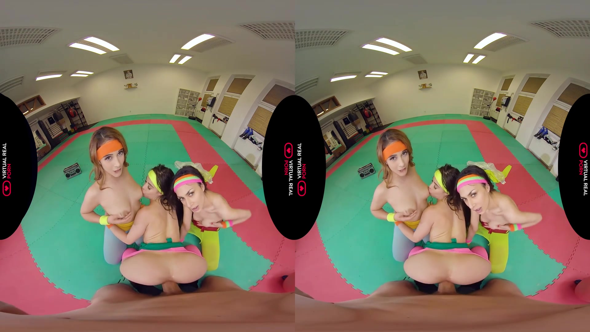 In the Back of Aerobics - VirtualRealPorn