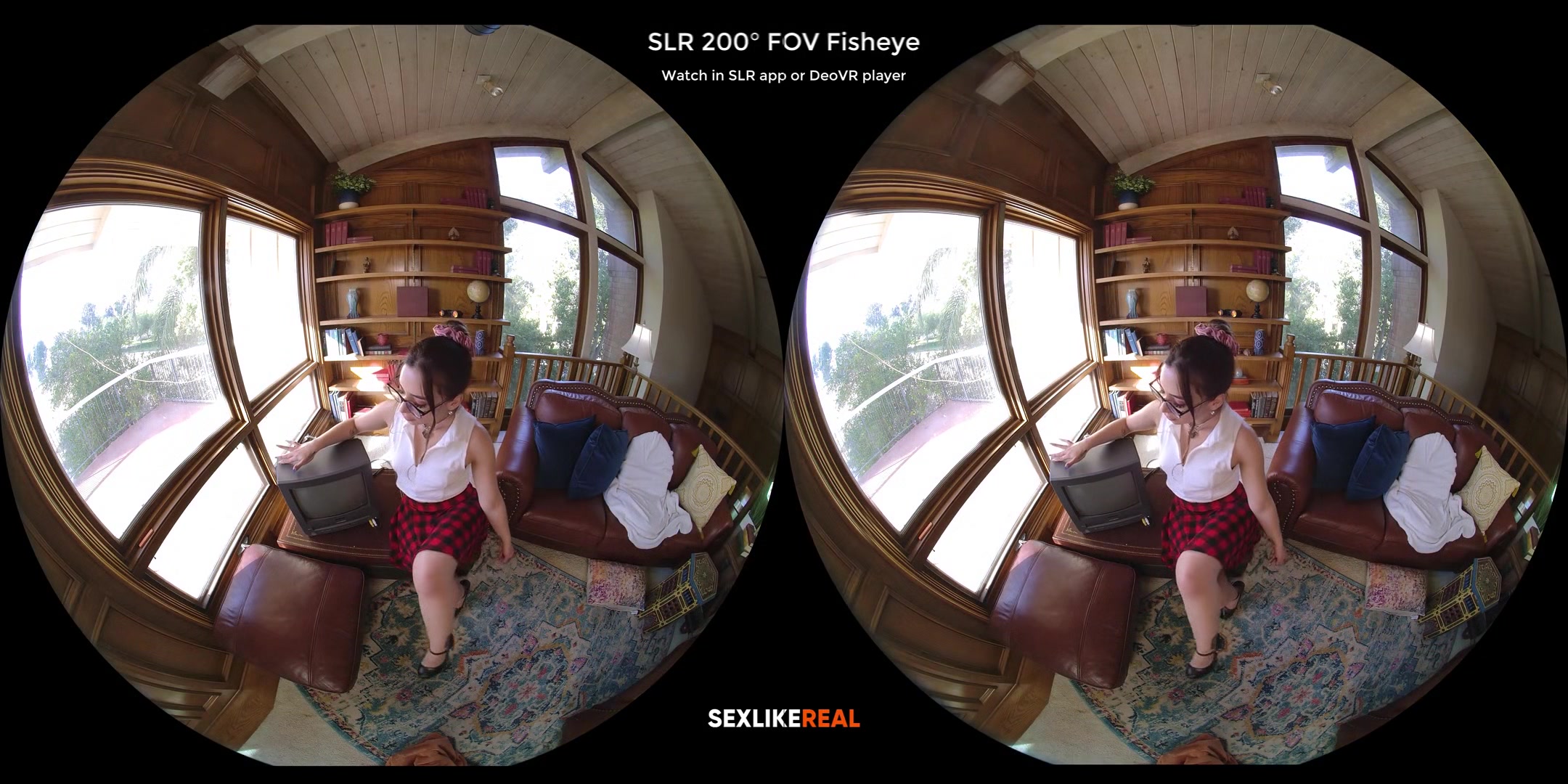 As Seen on TV!; Ultra High Definition VR Porn with Aria Lee SLR Original