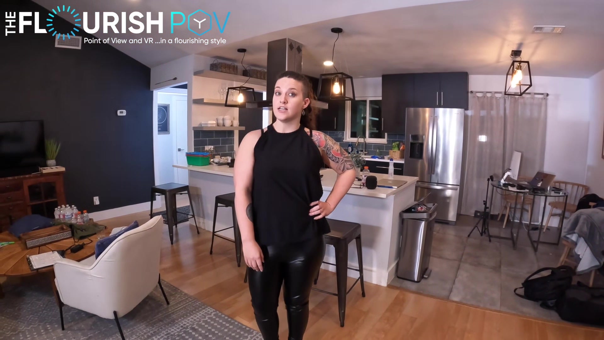 POV Queen Rose Freya and MrFlourish BBC creampie