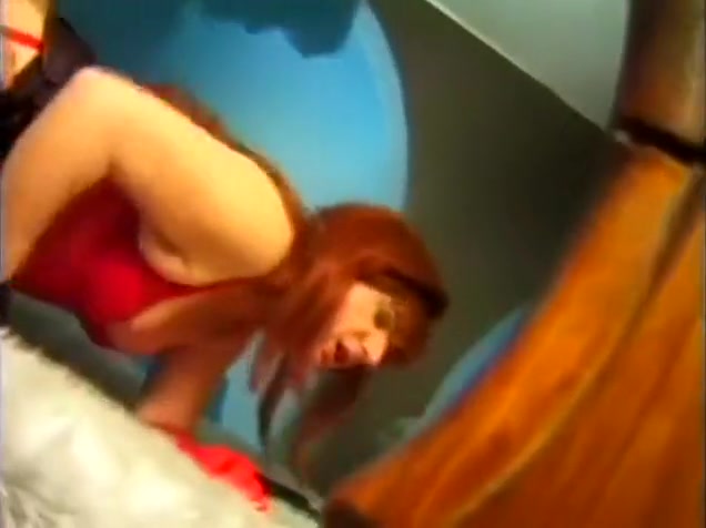 Chubby sissy crossdresser fucked hard