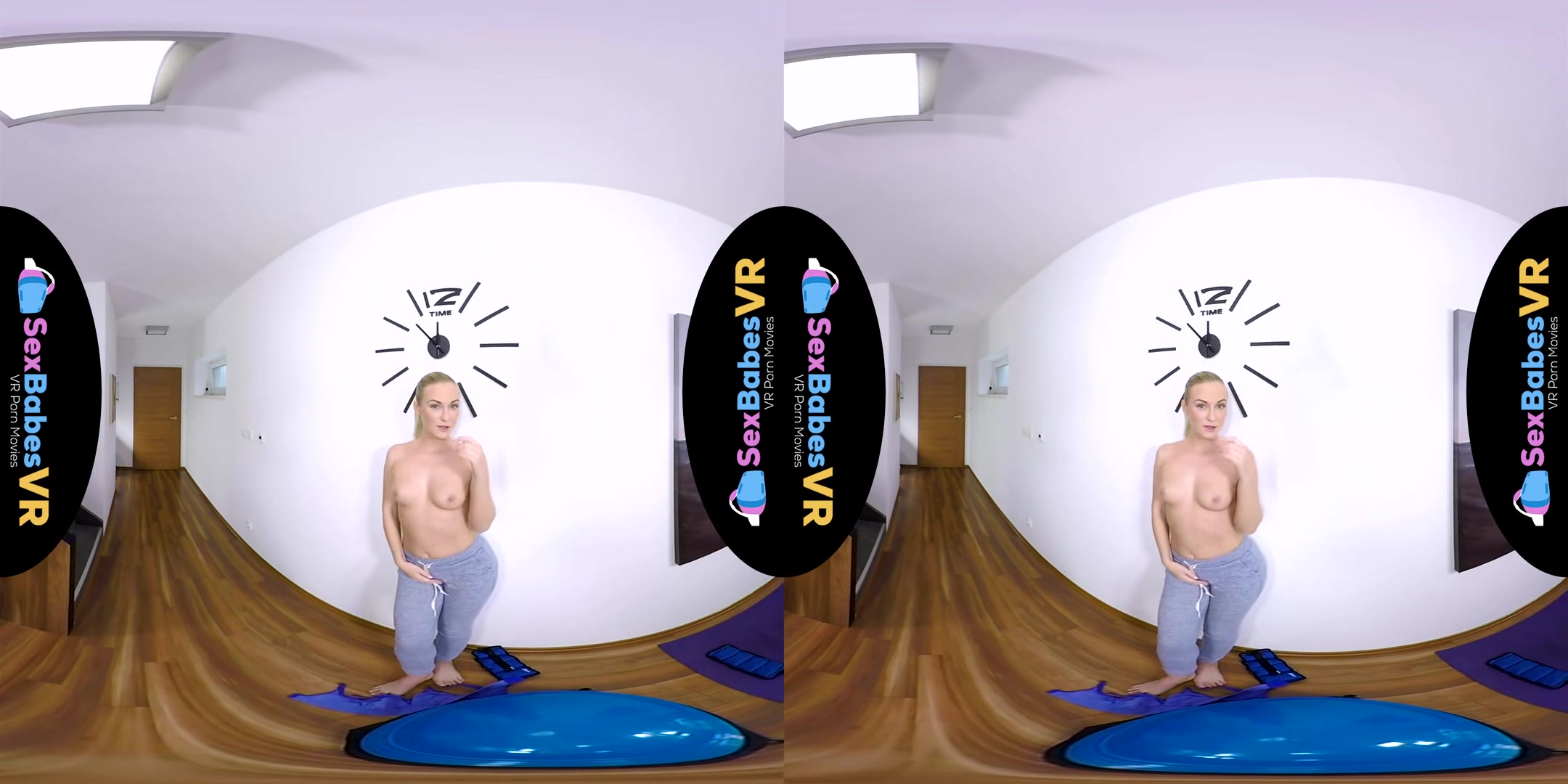 Sexercising - Blonde Having Workout Sex - Sexlikereal