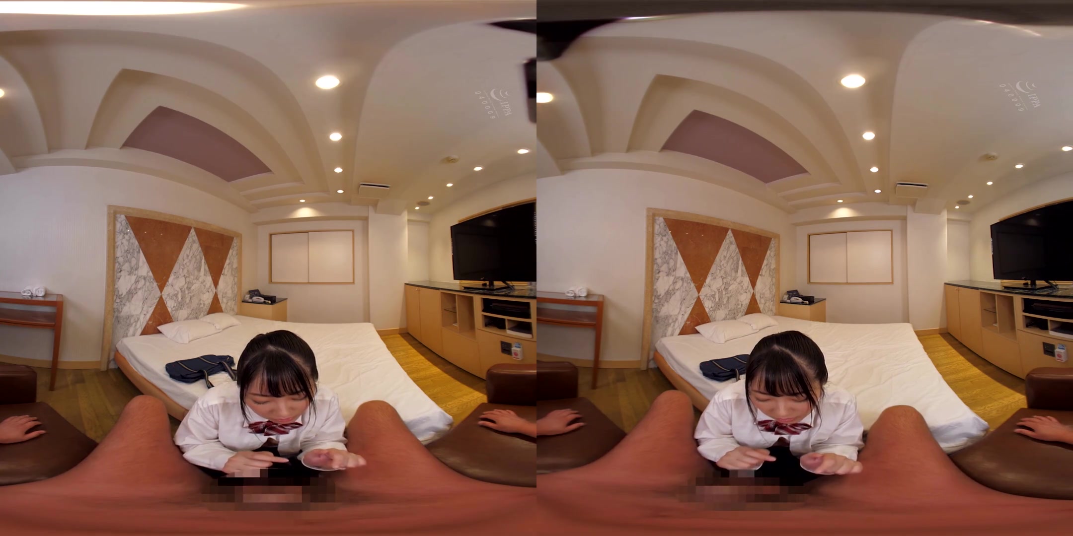 Little Devil in Uniform 1 - Asian teen 18+ Blowjob