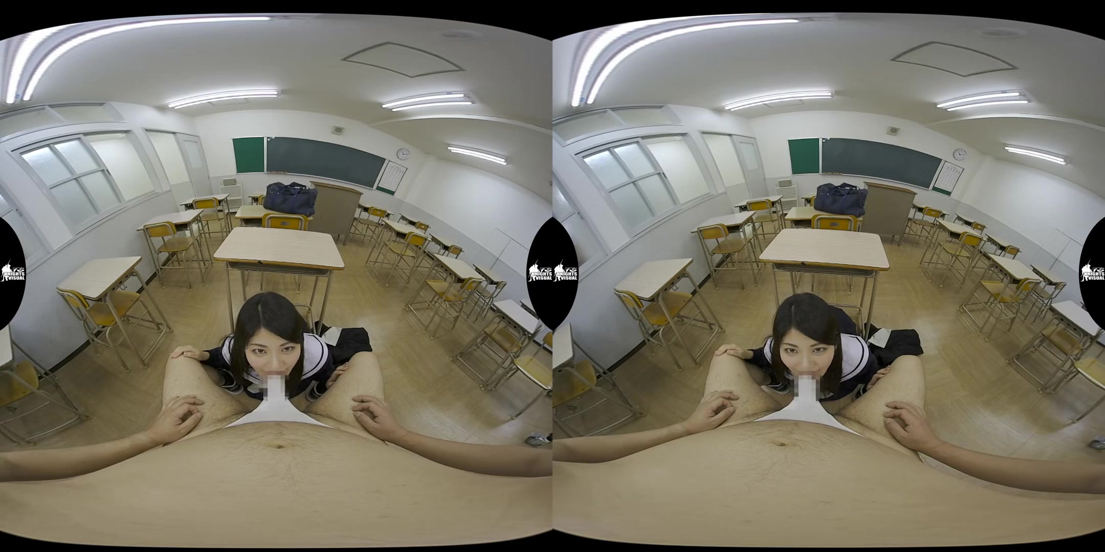 3DVR Excited for School; JAV Idol Schoolgirl Hardcore VR