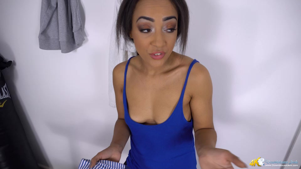 Forgot My Bra - DownblouseJerk