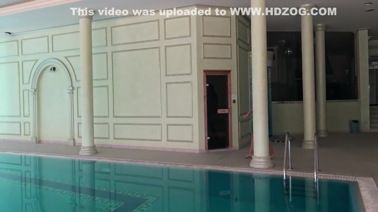 Sexy Russian Milf Kalisy Masturbating By The Pool