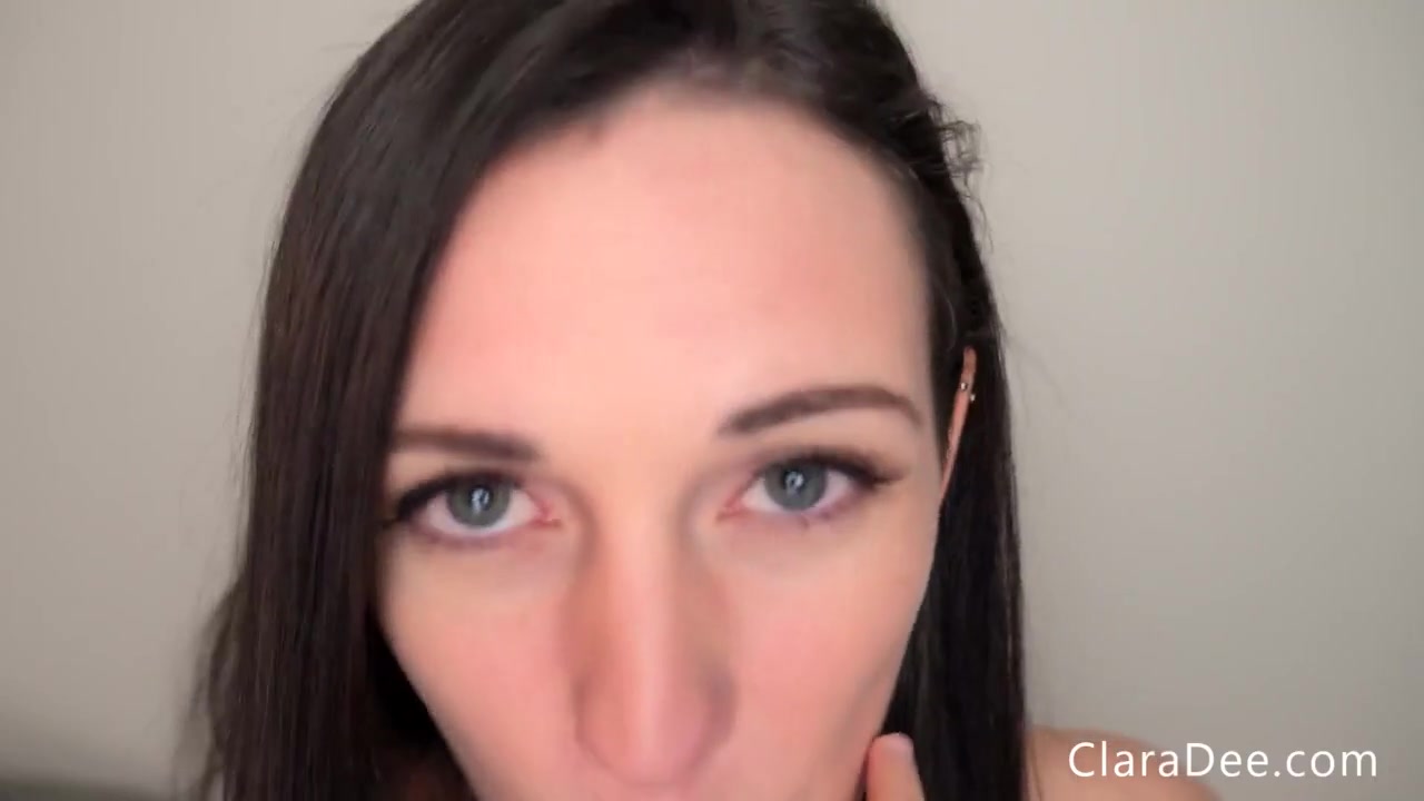 Clara Dee - Finger Sucking Joi With Huge Sloppy Facial And Cum Play
