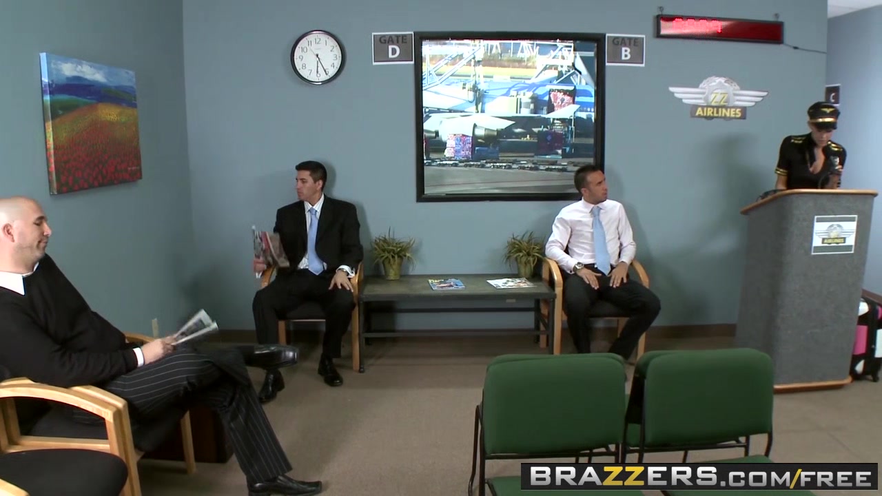 Brazzers - Big TITS in uniform - Chanel Preston Keiran Lee - The One Mile High Club