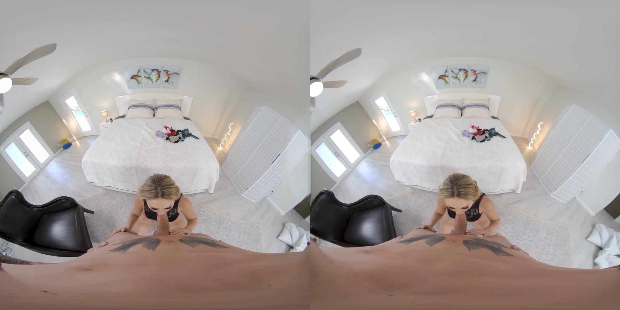 Pantyhose Delight; petite blonde pantyhose ass anal blowjob