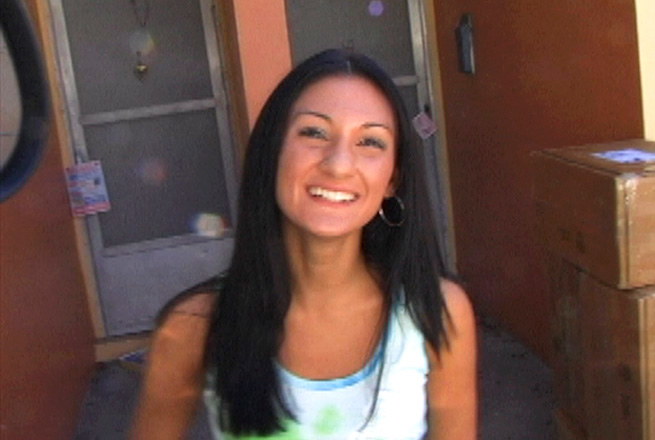 Picked up a college girl, then gets banged...