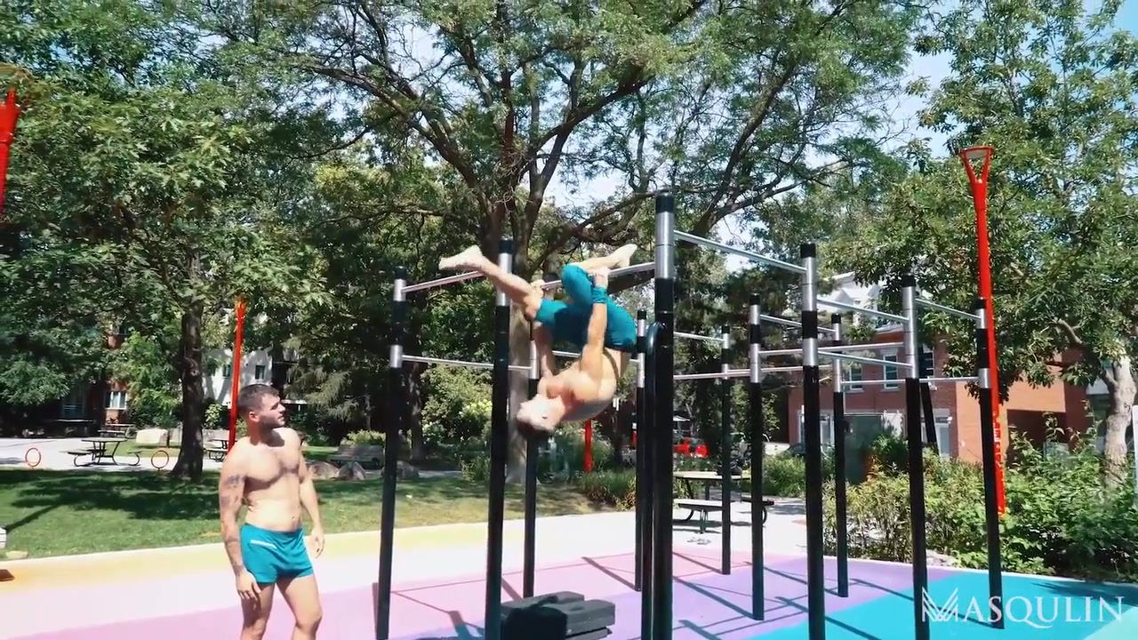 Manuel Skye - Big Dicks Swing On The Horizontal Bar 2