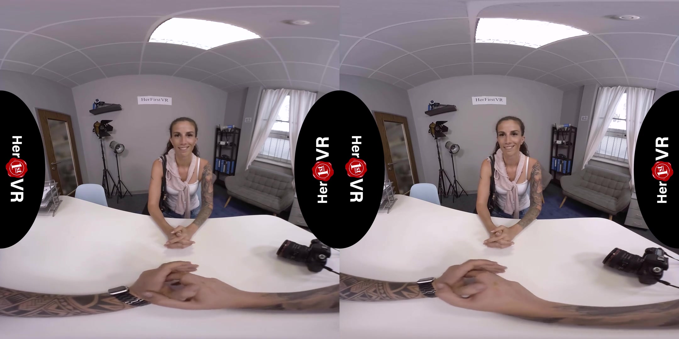 Alzbeta - VR Casting - Amateur First Time Naked Hardcore