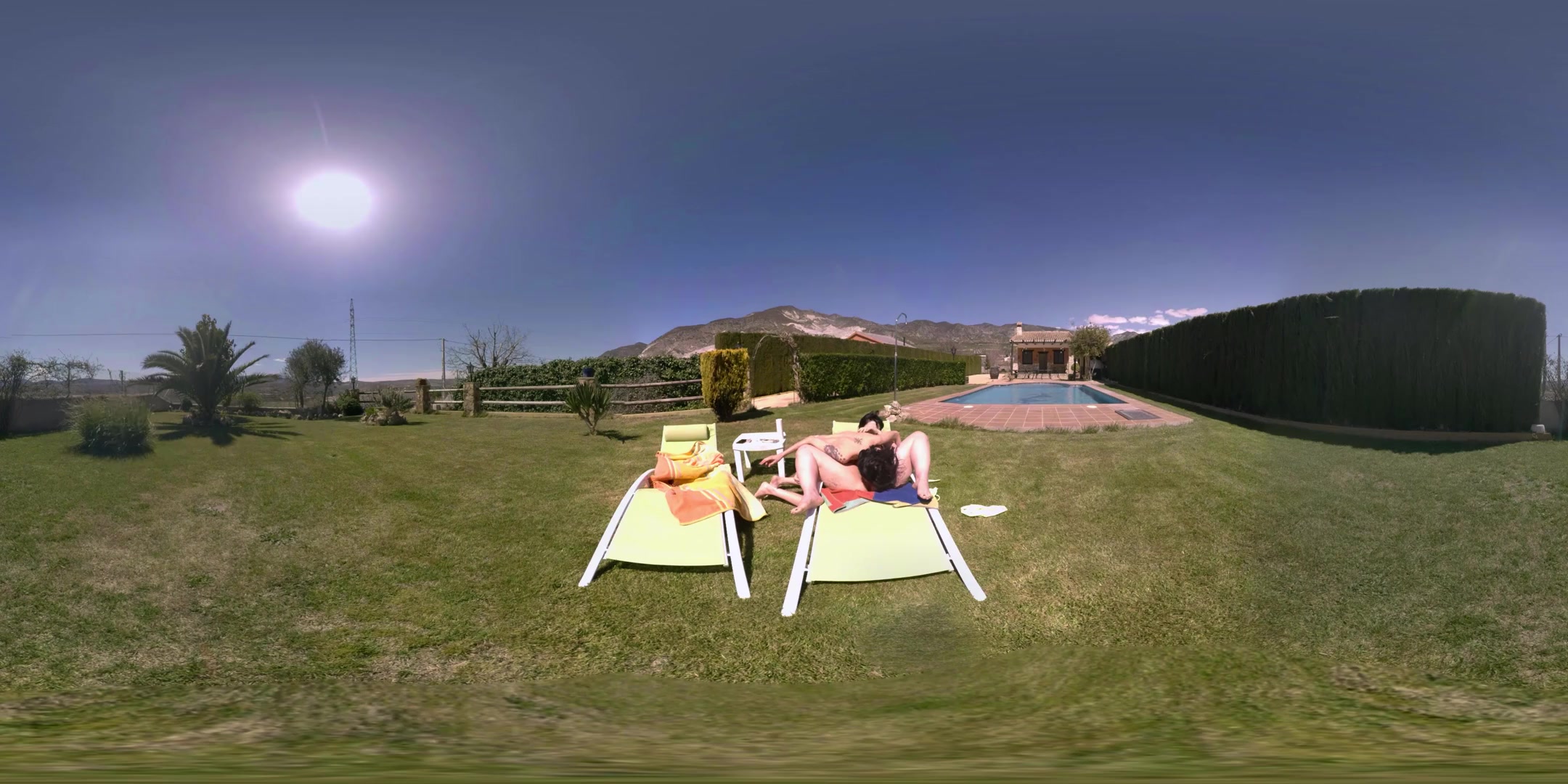 Maria Bose in Lesbian Summer: Hot Suncream Massage - VirtualPorn360