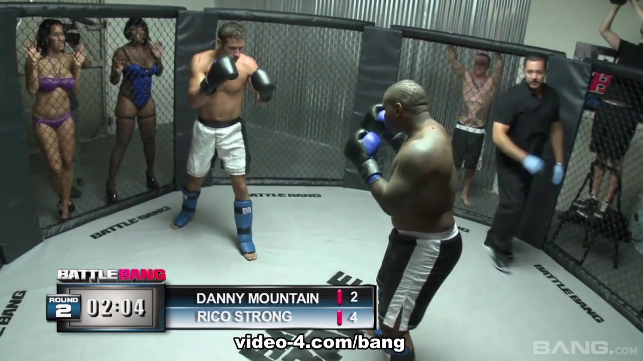 Isis love gets fucked in a real mma cage and she looks hot as fuck! - BANG