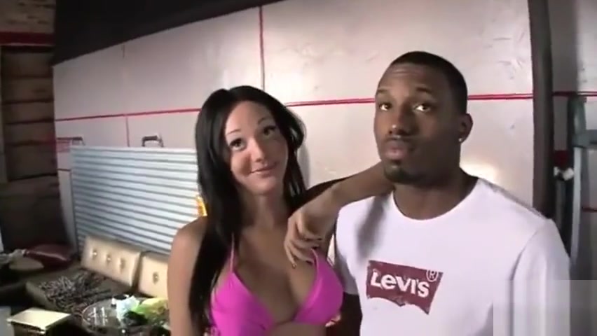 White tranny takes BBC for first time