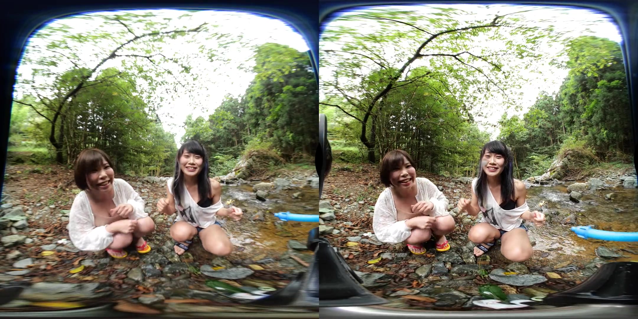 Virtual Dive: A Brighter Summer; Two Hot JAV Idols Softcore Non-Nude Virtual Date in Japanese