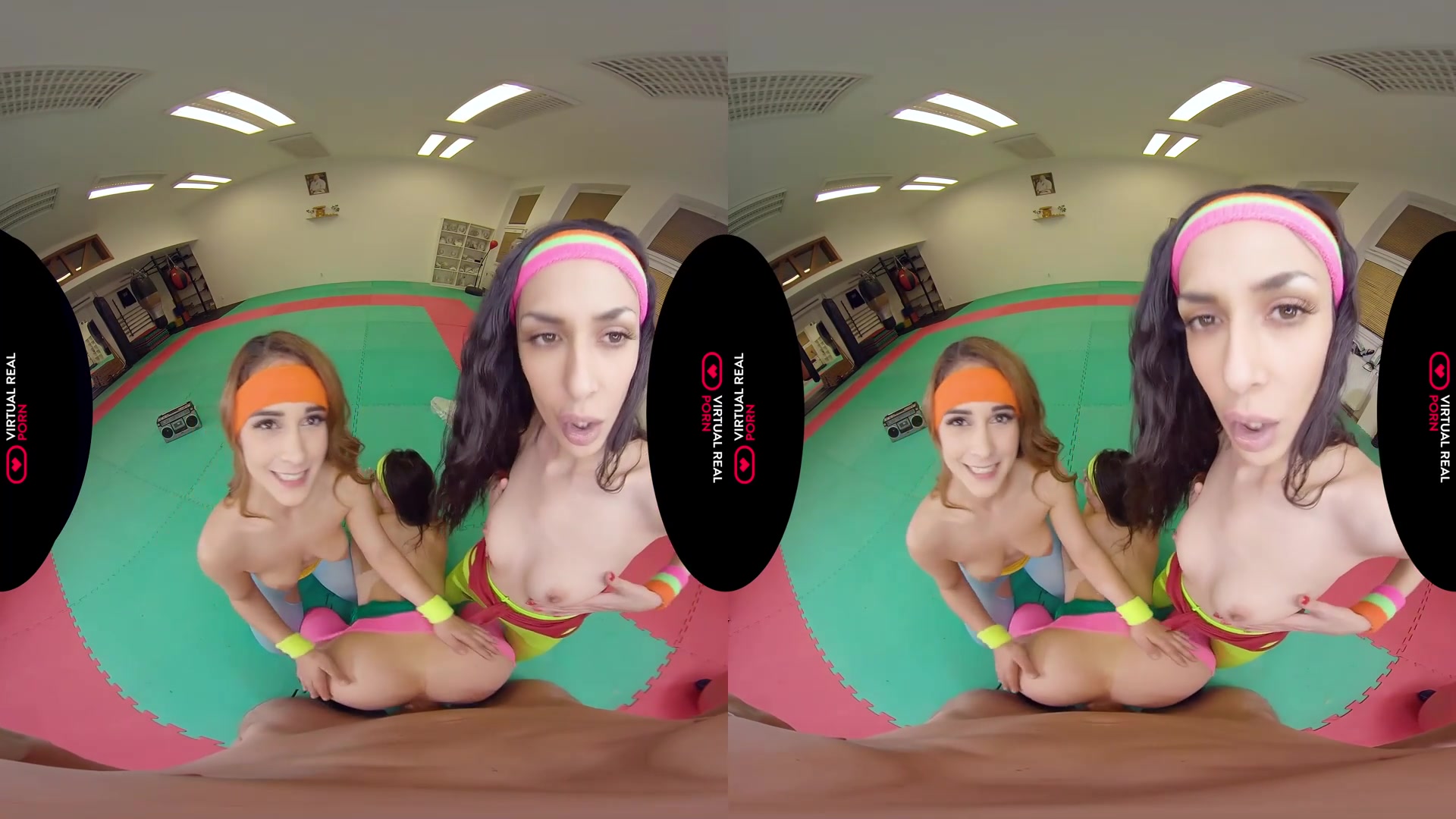 In the Back of Aerobics - VirtualRealPorn