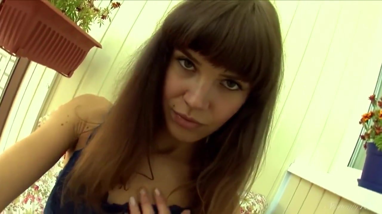 Horny teen 18+ Anais Waters Her Plants And Pussy Until Shes Soaking Wet!
